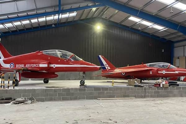 The two aircraft will be up for public auction on February 3. 