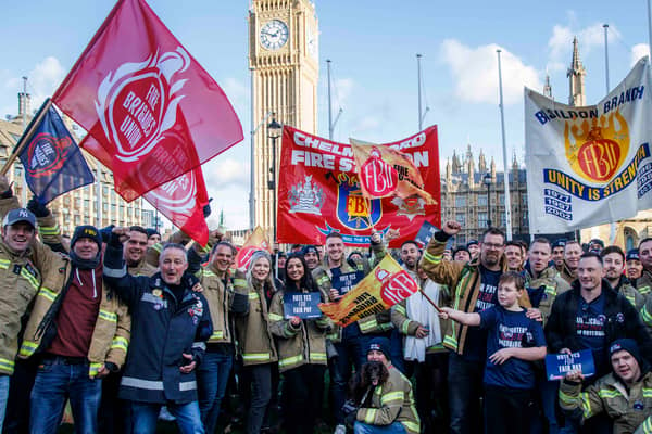 Members of the Fire Brigades Union (Photo: Fire Brigades Union)