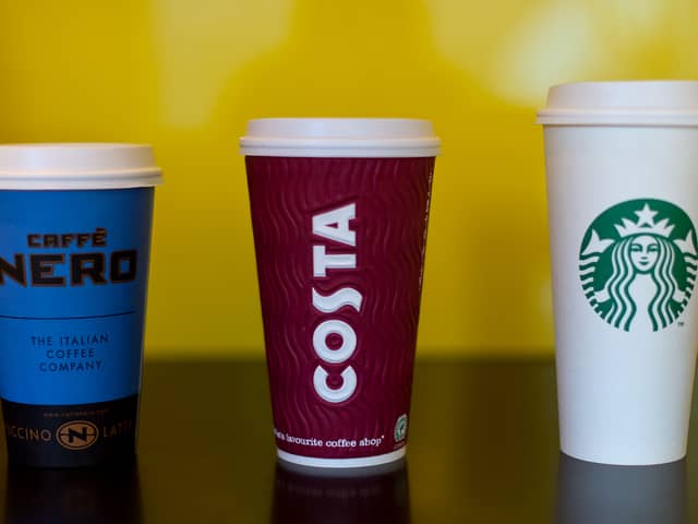 Which coffee chain has the most caffeine?