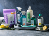 The new ‘No Marks, Just Sparks’ cleaning range is available to buy in M&S stores now.