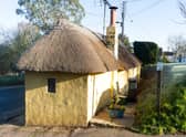 The Ye Olde Toll House in the village of Newton Poppleford  near Sidmouth, Devon, as it goes up for auction. 