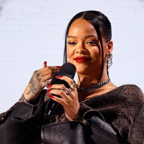 Rihanna wants to show her son her HalfTime show (Pic:Getty)