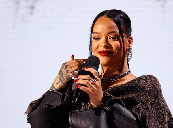 Rihanna wants to show her son her HalfTime show (Pic:Getty)
