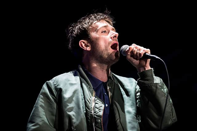 Damon Albarn of the band Blur