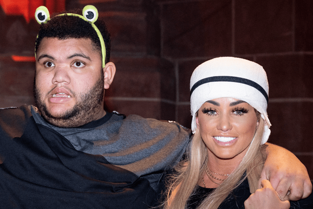 Katie Price and her son Harvey Price - Credit: Getty Images