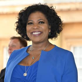 Brenda Edwards attends a reception (Getty)