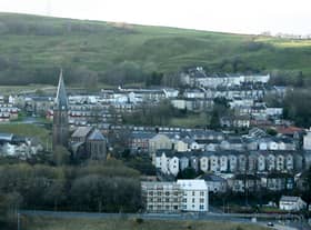 The earthquake was felt in Ebbw Vale, South Wales. Picture: GEOFF CADDICK/AFP via Getty Images