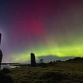 Aurora taken from Isle of Skye on Sunday, February 26 2023. Taken between 10pm and 11.30pm at Kensaleyre.