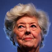 Former Speaker of the House, Betty Boothroyd.  (Photo by Scott Barbour/Getty Images)