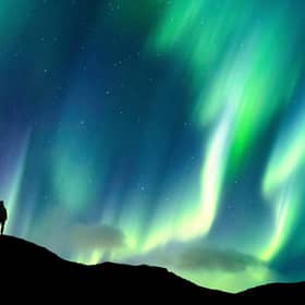 Aurora Borealis, Northern lights. Mumemories - stock.adobe.com
