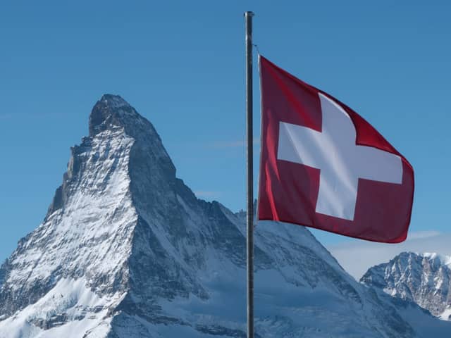The Matterhorn is regarded as a Swiss national symbol - despite being half-Italian (image: Getty Images)