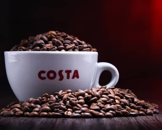 Costa has been named as the UK’s favourite Coffee Shop