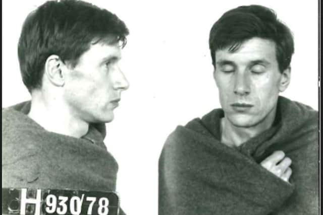 Christopher Harrisson's mugshot. 