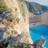 Katakolo, one of the filming locations of Triangle of Sadness, is accessible in just over two hours by ferry and car making it the perfect day trip from Zante. 