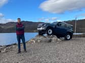 Steven Chisholm tested the Land Rover Defender 90 off-road at the Land Rover Experience in Dunkeld