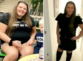 A woman who lost seven-and-a-half stone says she’s hotter now she’s in her 40s than she ever was in her 20s