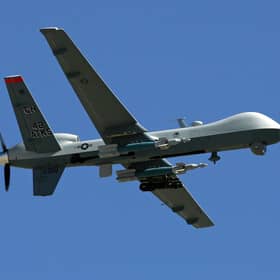 Russian jet intercepts and collides with US drone over Black Sea after dumping ‘environmentally unsound’ fuel (Credit: Getty Images)