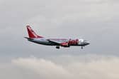 The flight, bound for Gran Canaria, was met with emergency services on the Manchester Airport tarmac.