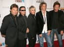 (L to R) Roger Taylor, Andy Taylor, Nick Rhodes, John Taylor and Simon Le Bon of Duran Duran in 2005