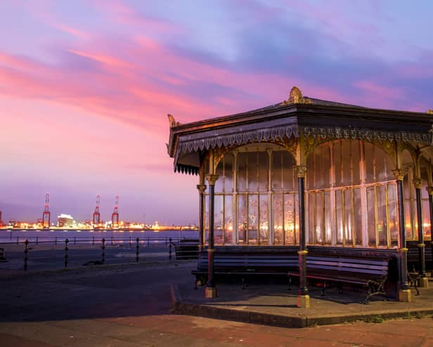 New Brighton’s promenade miles of amazing views, as well as a lovely beach and the UK’s longest promenade