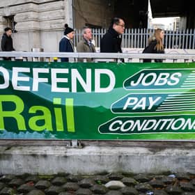 The RMT has been staging strike action at Network Rail since last July (Photo by Leon Neal/Getty Images)