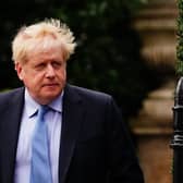 Former prime minister Boris Johnson leaves his home in London. Mr Johnson will give evidence as to whether he knowingly misled Parliament over partygate at a hearing of the Commons Privileges Committee in Portcullis House in central London. Picture date: Wednesday March 22, 2023. Credit: PA