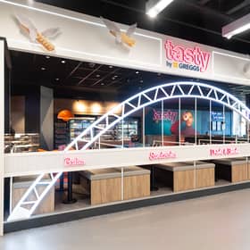  As part of these plans, the retailer will open four new Tasty by Greggs cafés in its Newcastle, Bristol, Liverpool and Leeds stores between now and the end of July.