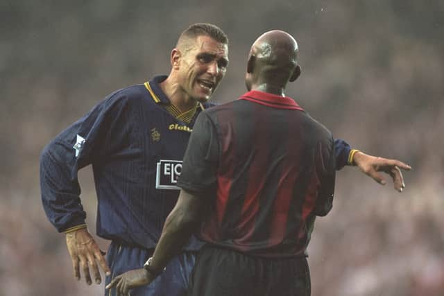 Vinnie Jones while playing for Wimbledon