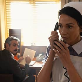 Ten Pound Poms: Michelle Keegan stars as stylish nurse in brand new BBC period drama - first look
