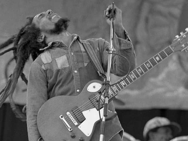 Bob Marley in July 1980 on the Uprising tour of Europe, which included a night at the Glasgow Apollo. PIC: Monosnaps/Flickr/Creative Commons.