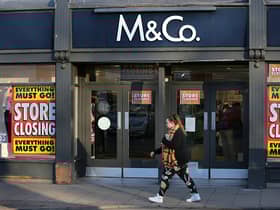 M&Co closed all their 170 stores this year putting 1910 jobs at risk after they went into administration for a second time in two years. (Photo by Martin Pope/Getty Images)