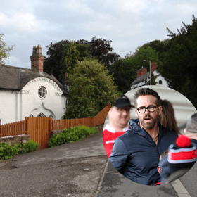 Ryan Reynolds is reportedly moving to a lavish £1.5 million home in Marford, Wales - Credit: Getty Images, Wikipedia, Canva