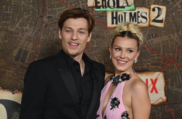 Jake Bongiovi and Millie Bobby Brown 