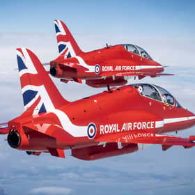 Red Arrows training in Croatia 