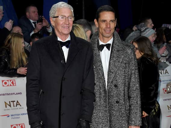 Paul O’Grady with his husband Andre Portasio at the National Television Awards in 2019 (Photo: Stuart C. Wilson/Getty Images) 