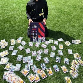 Zakai Vaknin, from Spixworth in Norfolk - sticker mission