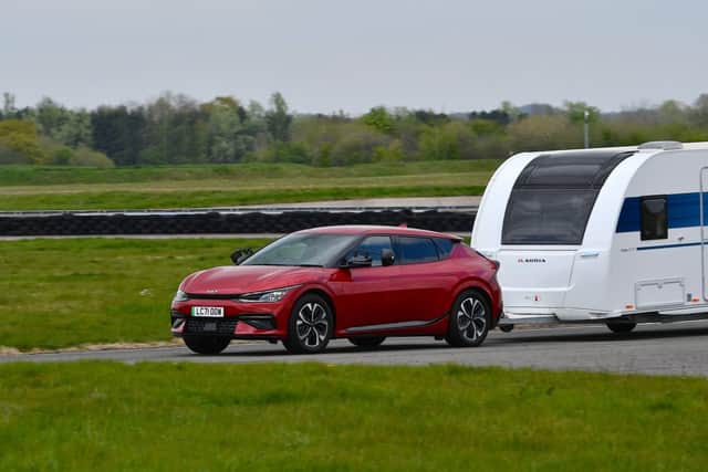 Tow Car Awards Best Electric vehicle - the Kia EV6