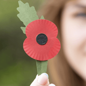 The new plastic-free poppy (Photo: Royal British Legion) 