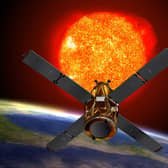 A defunct satellite weighing 660 pounds is expected to crash back to Earth in the early hours of Thursday.  Picture by NASA