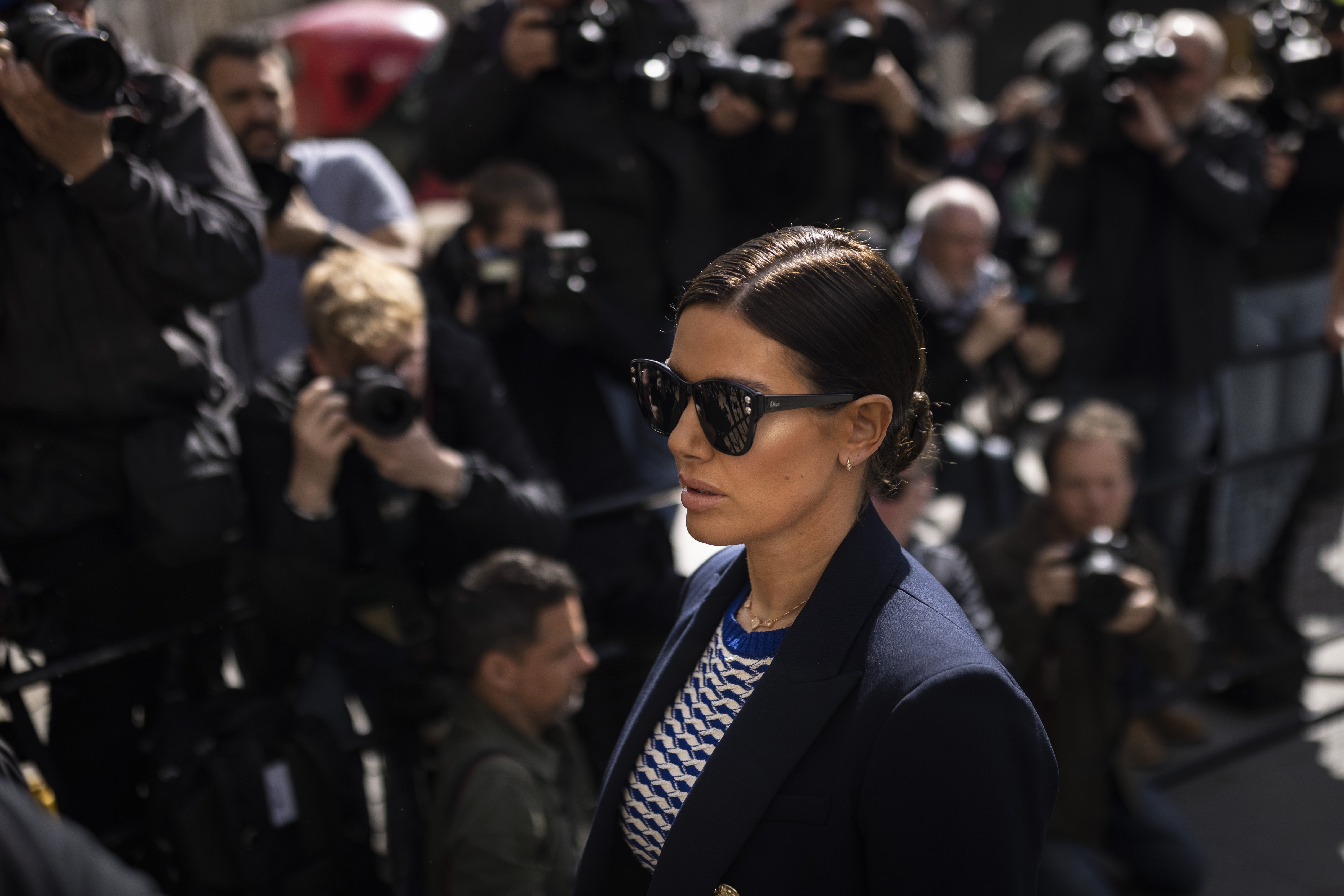 Rebekah Vardy trademarks ‘Wagatha Christie’ phrase - a year after losing libel battle against Coleen Rooney