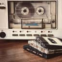 Cassette tapes.