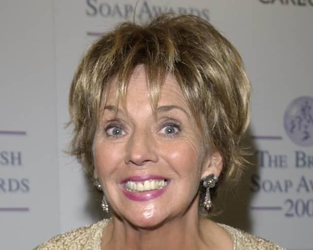 Sue Johnston was a mainstay of the TV soap Brookside (photo: Steve Finn/Getty Images)