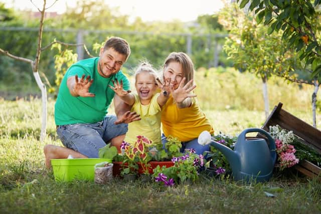 Get your hands dirty during National Children's Gardening Week (photo: adobe)