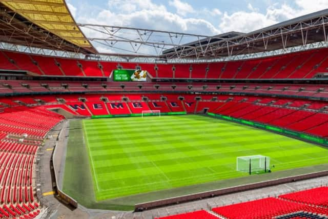 A pristine looking Wembley Stadium pitch (photo: Greene King)