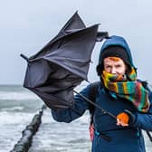 Snow is expected to fall in some parts of the UK as temperatures drop due to blustery winds. 