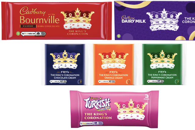 To celebrate the King’s coronation Cadbury has launched a limited edition chocolate range