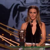 Emma Watson appeared to make a subtle dig towards JK Rowling (Photo: BBC)
