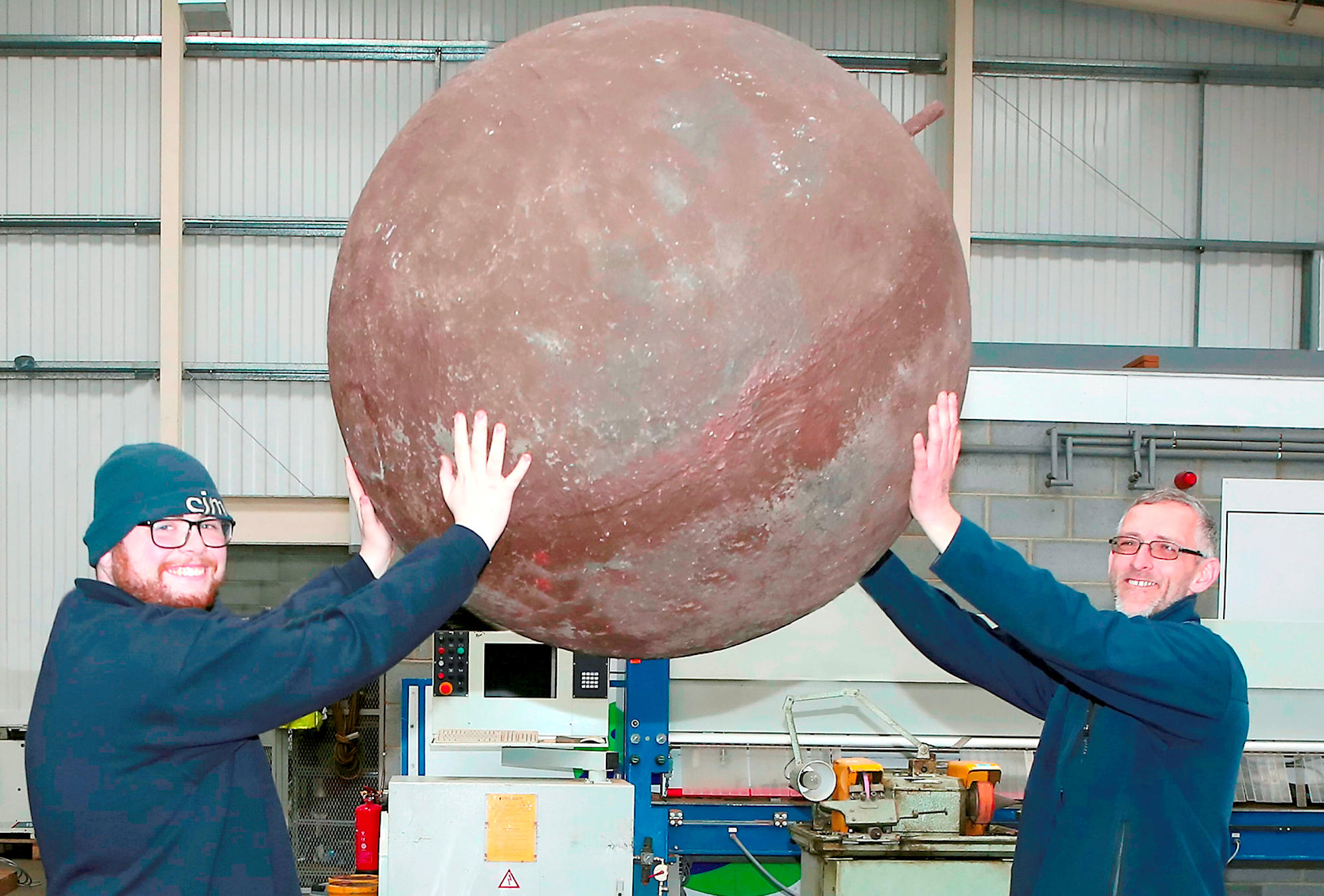 A wrecking ball once sat on by Naomi Campbell go under the hammer