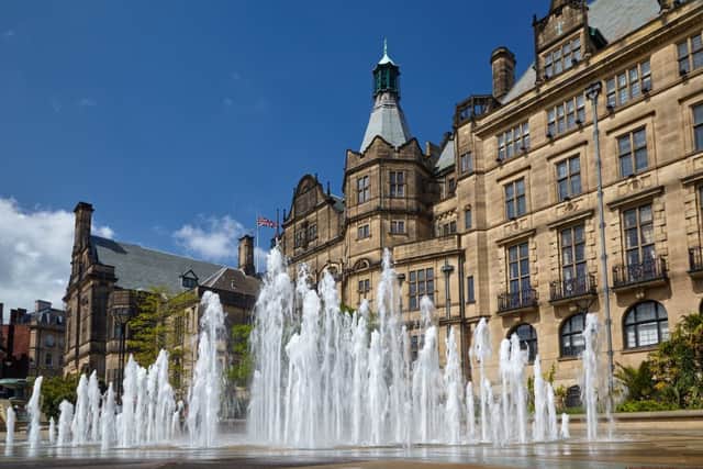 View of the fountain in the Peace Gardens, Sheffield (photo: Serg Zastavkin - stock.adobe.com)