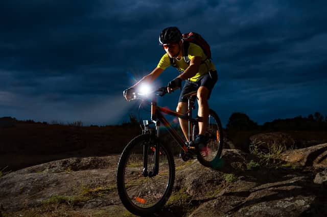 Adding lights to your bike are essential (photo: Shutterstock)